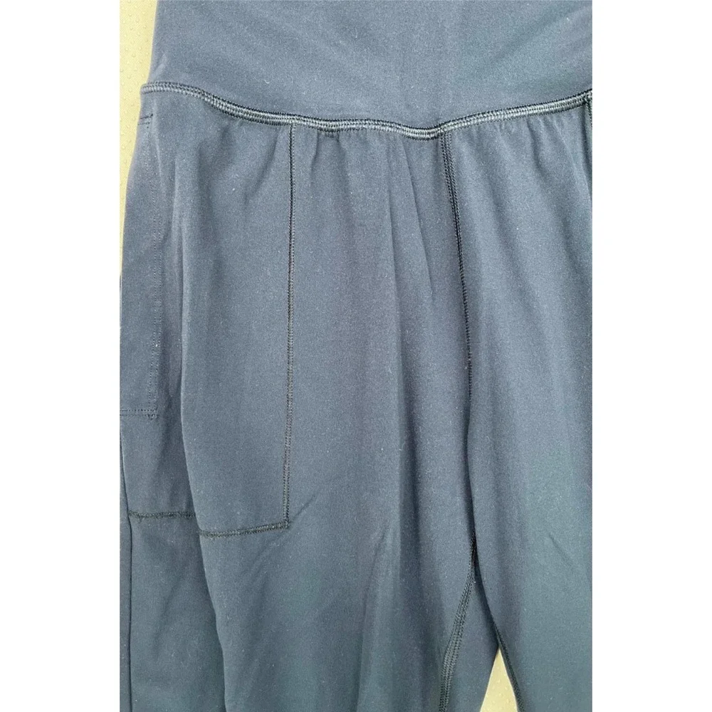 Athleta Women's Powervita Salutation Jogger Pants Elasic Waist Navy Blue Size XS - Picture 5 of 9
